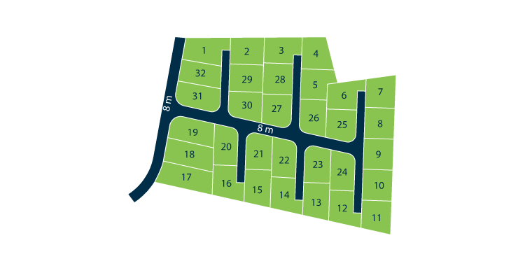 المزرعة 3  - مشاهدة المخطط الرئيسي 2D